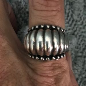 Sterling Silver Dome Ring